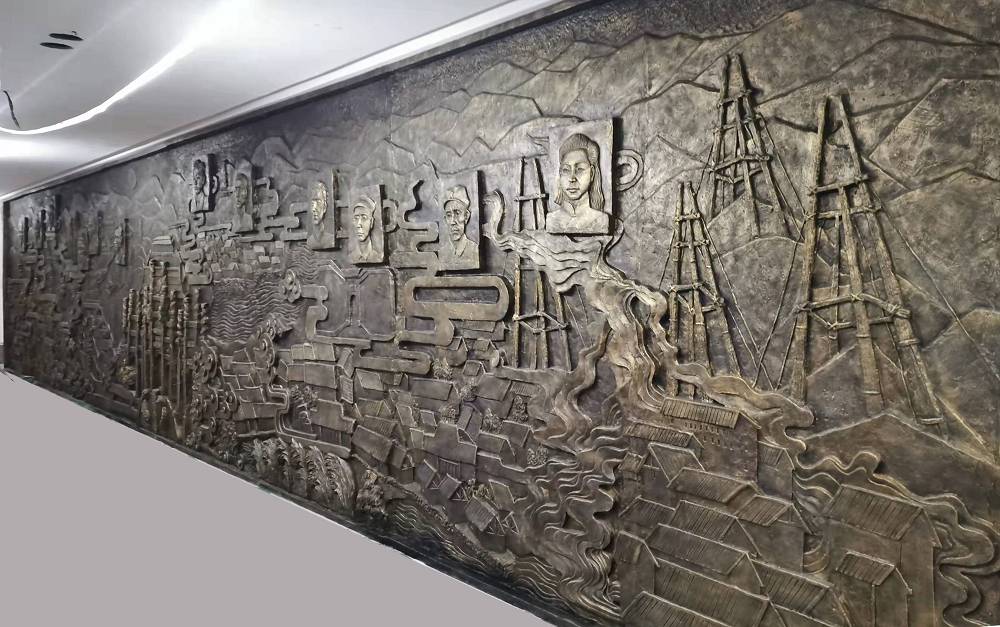 鍛銅浮雕制作一展景觀雕塑制作價格